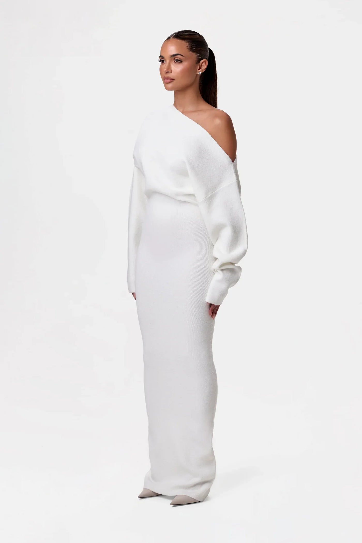 Kelsie™ – Das weiche und sinnliche Off-Shoulder-Kleid