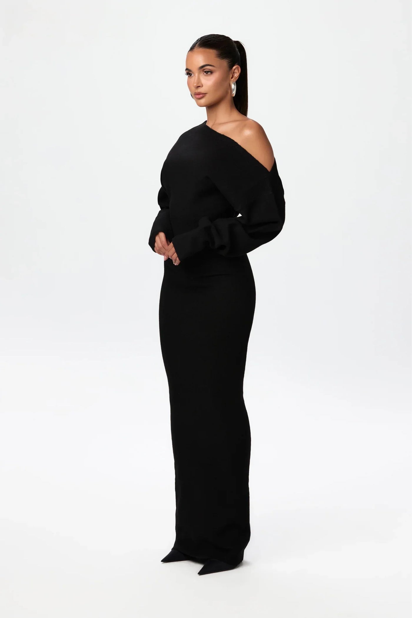 Kelsie™ – Das weiche und sinnliche Off-Shoulder-Kleid